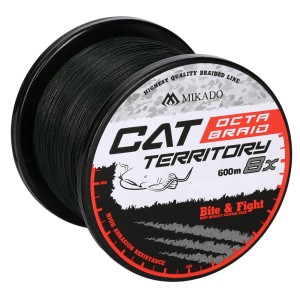 Plecionka Mikado Cat Territory Octa Braid 0.50mm 600m – zielona moc na suma