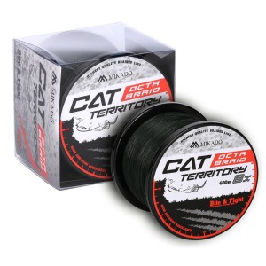 Plecionka sumowa Mikado Cat Territory Octa Braid 0.60 mm 600 m – wytrzymałość 61.8 kg
