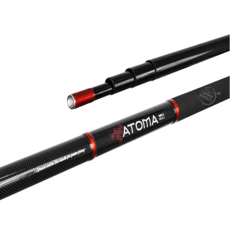 Sztyca podbieraka Delphin ATOMA Feeder 400 cm – lekka, solidna i precyzyjna