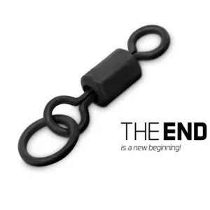 Krętlik karpiowy z kółkiem x10 Delphin The End – niezawodny element zestawu karpiowego