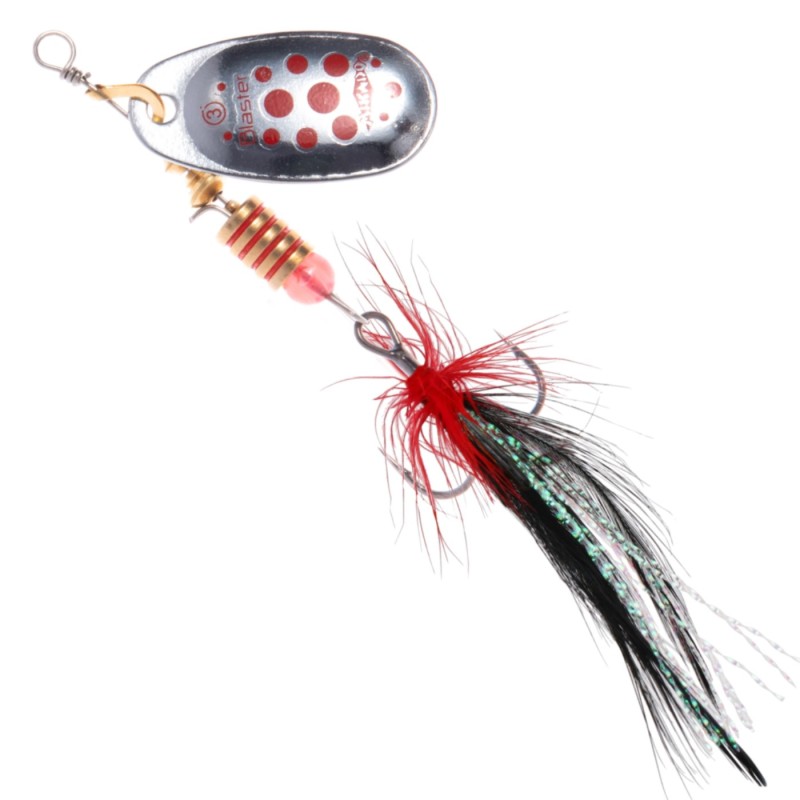 Błystka obrotowa Blaster Chwost 2 Srebrna 10 – skuteczna na okonie i pstrągi