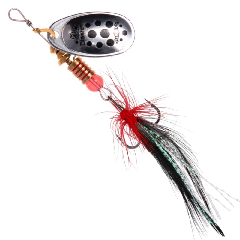 Błystka obrotowa Blaster Chwost 2 Srebrna 11 – skuteczna błystka na okonie i pstrągi