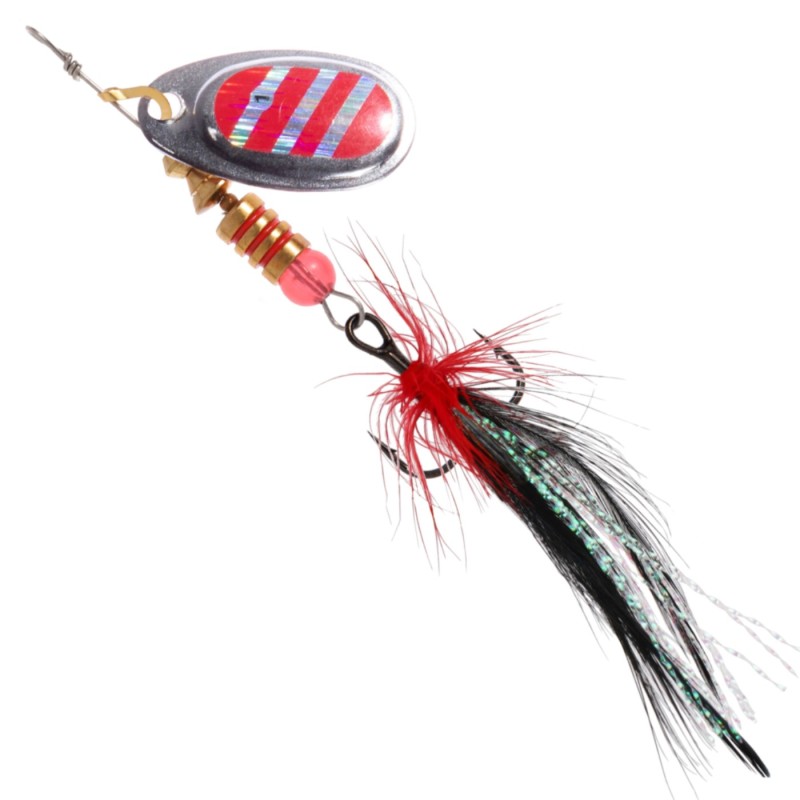 Błystka obrotowa Blaster Chwost 2 Srebrna 22H – skuteczna błystka na okonie i pstrągi