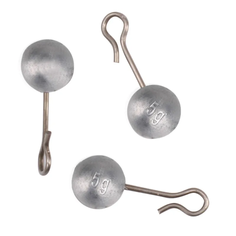 Ciężarek Mikado Jaws 5g – system szybkiej wymiany (5 sztuk)