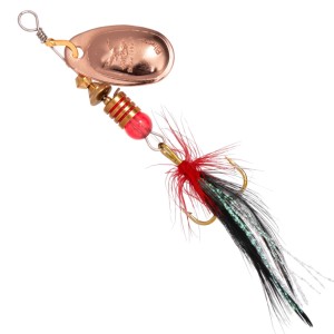 Błystka obrotowa Blaster Chwost 2 Miedziana – skuteczna błystka na okonie i pstrągi