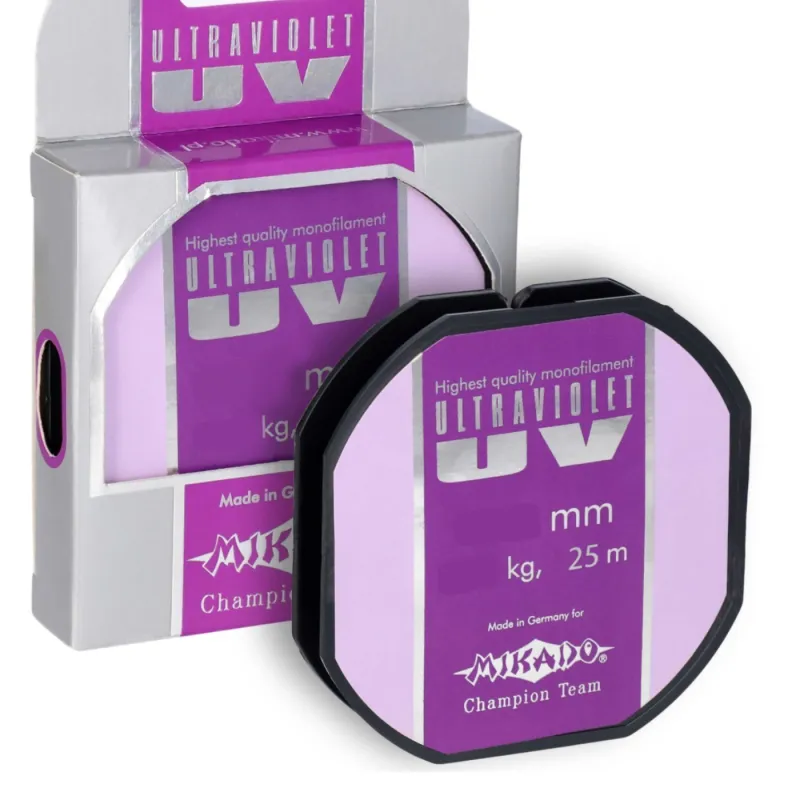 Żyłka Mikado Ultraviolet 0.08mm 25m – Ultra delikatna i precyzyjna
