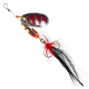 Błystka obrotowa Blaster Chwost 3 Srebrna 22 – skuteczna błystka na okonie i pstrągi