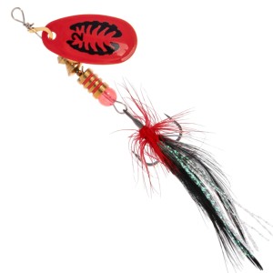 Błystka obrotowa Blaster Chwost 3 Srebrna 27 Fluo – skuteczna przynęta na okonie i pstrągi