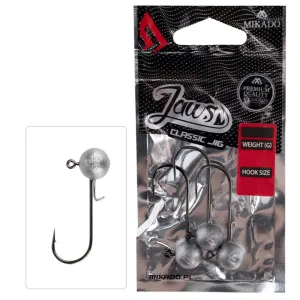 Główka jigowa Mikado Jaws Classic 12g 4/0 BN – klasyczna solidność i precyzja dla wymagających spinningistów