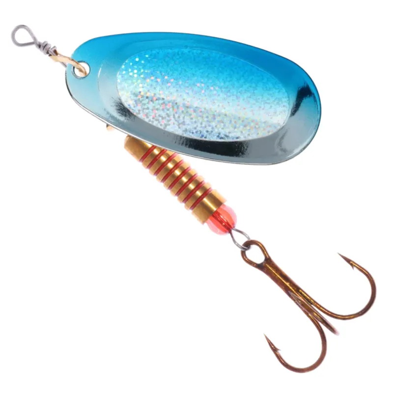 Błystka obrotówka Mikado Blaster nr 4 Srebrna 00H – skuteczna przynęta spinningowa