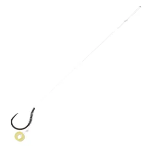 Przypony Mikado Method Feeder 4 z gumką – żyłka 0,28 mm, haki MF13 Barbless, długość 10 cm