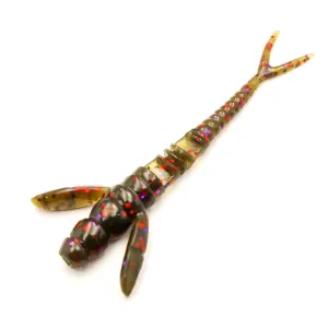 Fishup Flit 1.5' (4,1cm) 050 Green Brown/Red&Purp