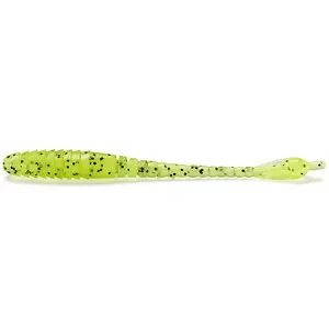 Fishup Arw Worm 2' (5,5cm) 055 Chartreuse/Black