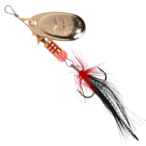 Błystka obrotowa Mikado Blaster Chwost 5 Złota – skuteczna na okonie i pstrągi