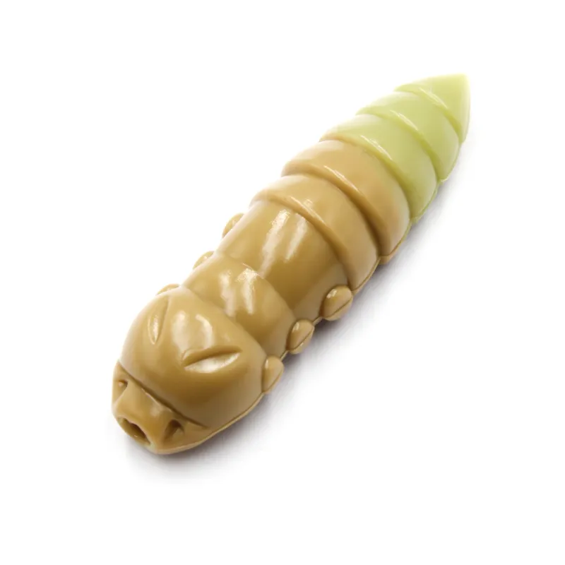 Guma Larwa FISHUP Pupa 1.5' 3,8cm 137 Milk Olive