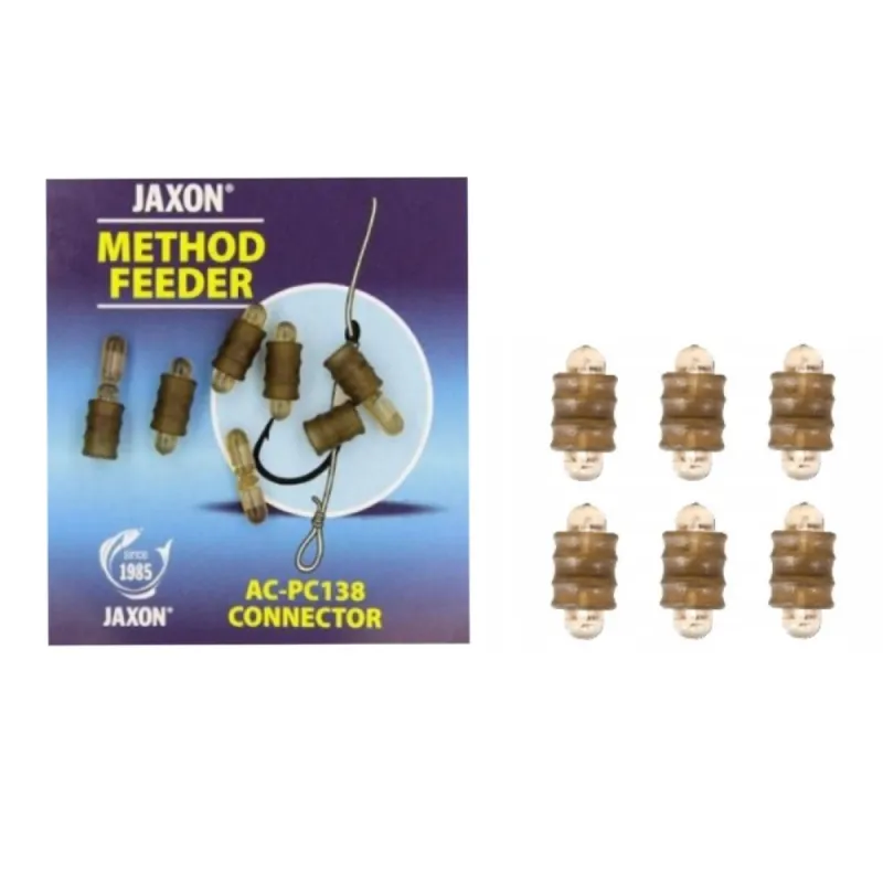 Łącznik szybkiej wymiany przyponu Jaxon Method Feeder S – szybka zmiana zestawu