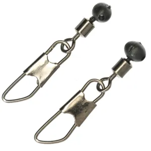 Agrafki z stoperem na krętliku Feeder M Jaxon – uniwersalne i trwałe