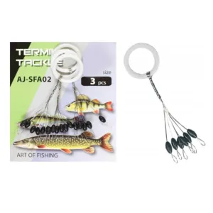 Stopery gumowe baryłka M Jaxon – do spławika i rurki antysplątaniowej