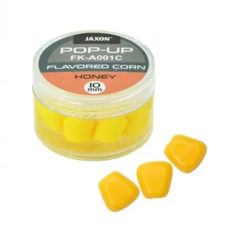 Sztuczna kukurydza POP UP 10mm Miód Jaxon – słodka pływająca przynęta