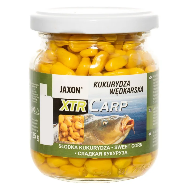 Kukurydza Wędkarska XTR CARP 125g Słodka Kukrydza