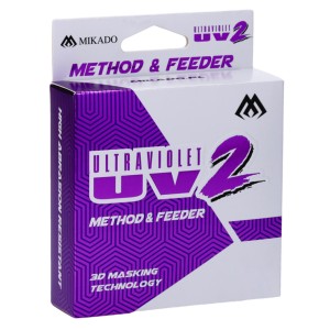 Żyłka Mikado UltraViolet 2 Method & Feeder 0.18mm 150m – delikatna i wytrzymała