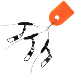 Stopery gumowe z agrafkami Feeder Jaxon – szybki montaż i pewność zestawu