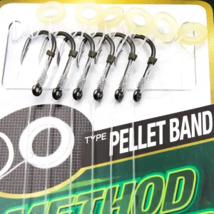 Przypon Method Feeder z gumka nr.8 żył 0,22 Owner