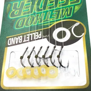 Przypon Method Feeder z gumka nr.10 żył 0,20 Owner