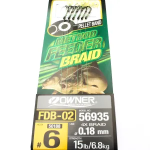 Przypon Method Feeder z gumka nr.6 plec. 18 Owner