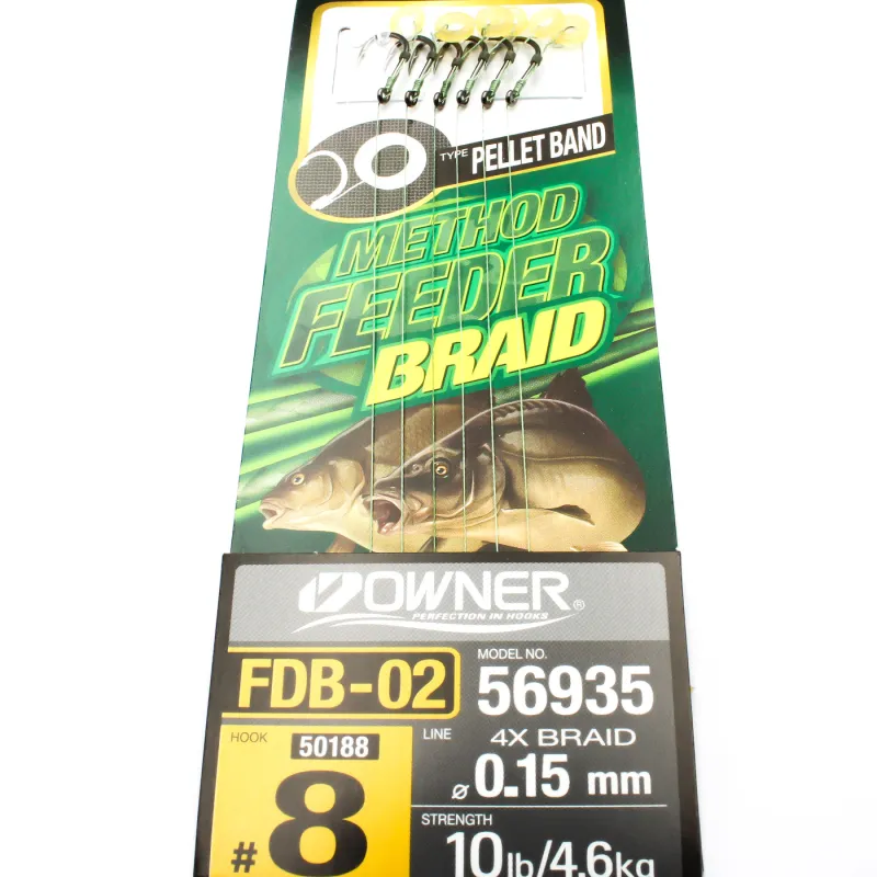 Przypon Method Feeder z gumka nr.8 plec.15 Owner