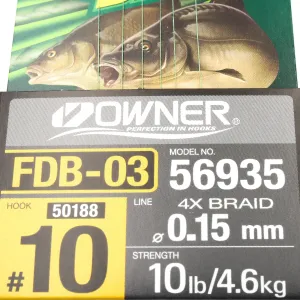 Przypon Method Feeder z quick nr.10 plec 15 Owner