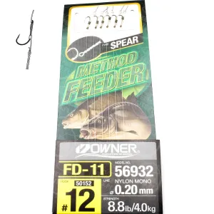 Przypon Method Feeder igła nr 12 żyłka 0,20 Owner