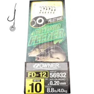 Przypon Method Feeder gumka nr 10 żyłka 0,20 Owner