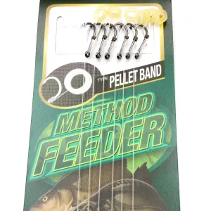 Przypon Method Feeder gumka hak 8 żyłka 0,22 Owner