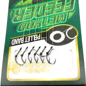 Przypon Method Feeder gumka hak10 żyłka 0,20 Owner