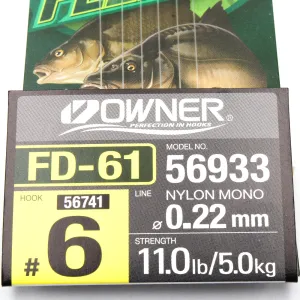 Przypon Method Feeder igła nr 6 żyłka 0,22 Owner