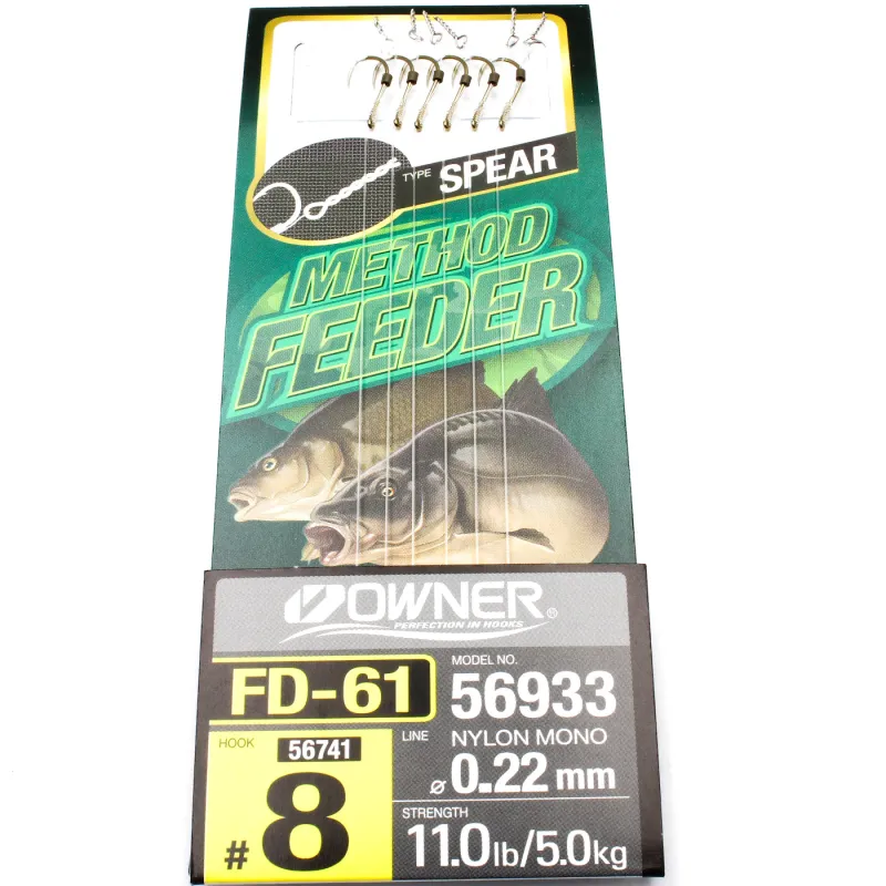 Przypon Method Feeder igła nr 8 żyłka 0,22 Owner