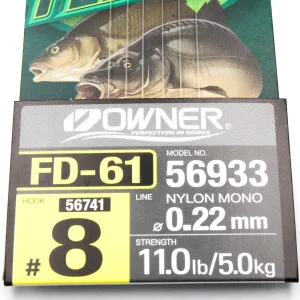 Przypon Method Feeder igła nr 8 żyłka 0,22 Owner