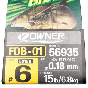 Przypon Method Feeder z igła nr.6 plec. 0,18 Owner