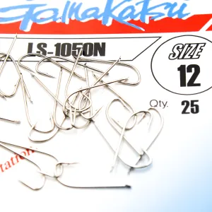 Haczyki Gamakatsu LS-1050N r.12 25szt NIKIEL