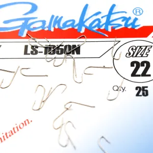 Haczyki Gamakatsu LS-1050N r.22 25szt NIKIEL