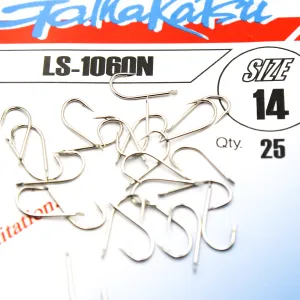 Haczyki Gamakatsu LS-1060N r.14 25szt NIKIEL