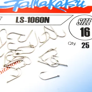 Haczyki Gamakatsu LS-1060N r.16 25szt NIKIEL
