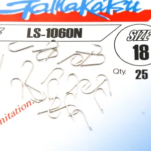 Haczyki Gamakatsu LS-1060N r.18 25szt NIKIEL