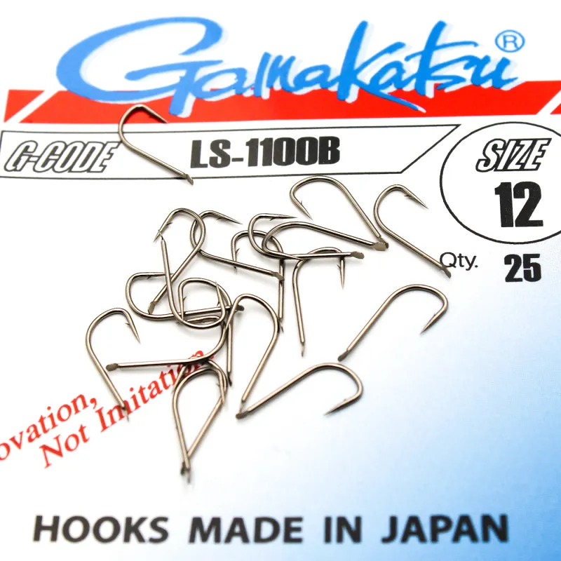 Haczyki Gamakatsu LS-1100 r.12 25szt BRONZE