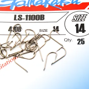 Haczyki Gamakatsu LS-1100 r.14 25szt BRONZE