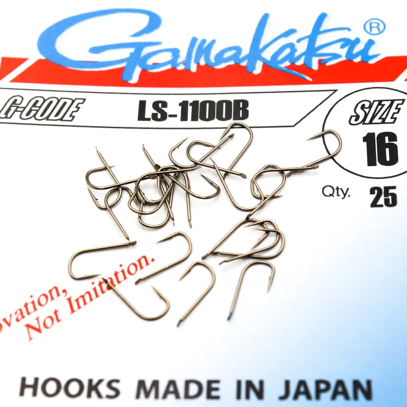Haczyki Gamakatsu LS-1100 r.16 25szt BRONZE