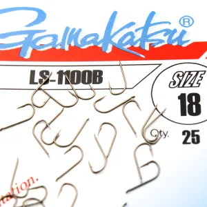 Haczyki Gamakatsu LS-1100 r.18 25szt BRONZE