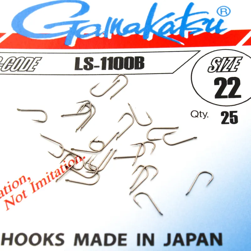 Haczyki Gamakatsu LS-1100 r.22 25szt BRONZE