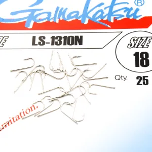 Haczyki Gamakatsu LS-1310 r.18 25szt NIKIEL